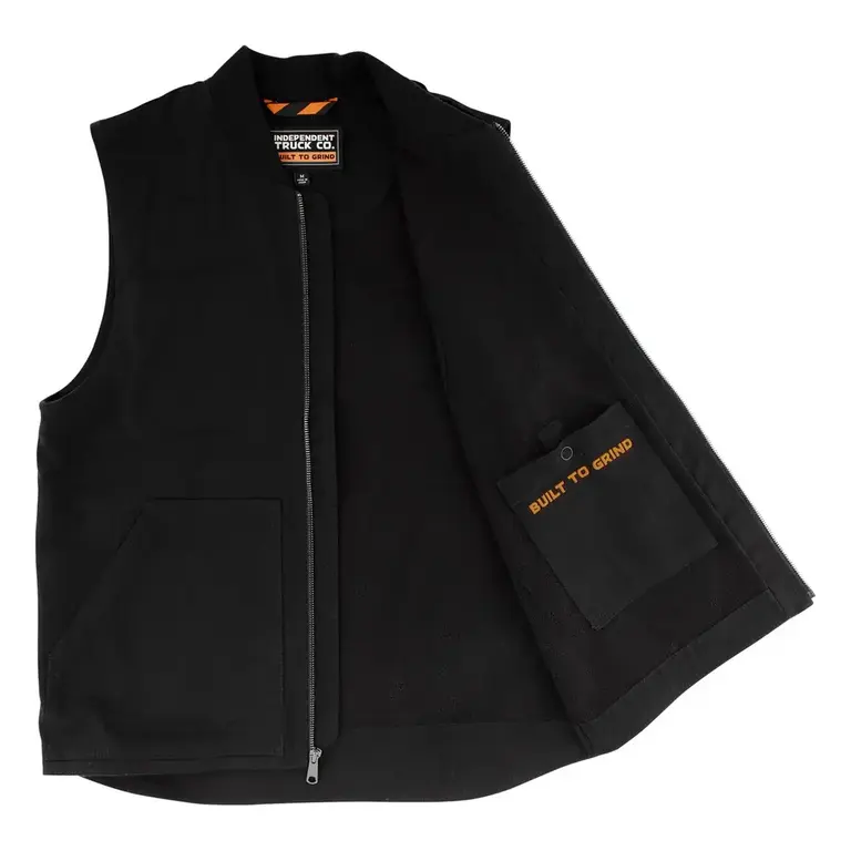 Independent Independent - Built To Grind Work Vest Black