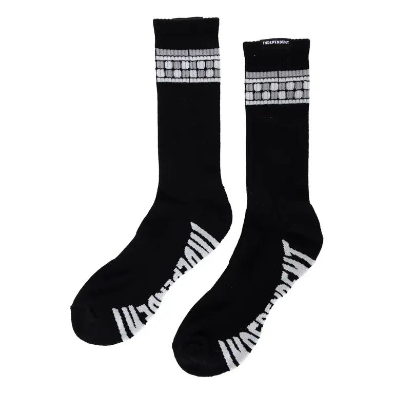 Independent Independent - Tile Span Crew Socks Black