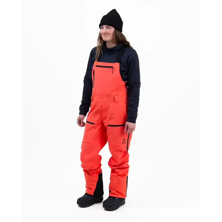 Jones Jones - W's Mtn Surf Rec Bibs Deep Coral