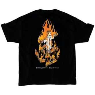 Toy Machine - Charred Cross Tee Black