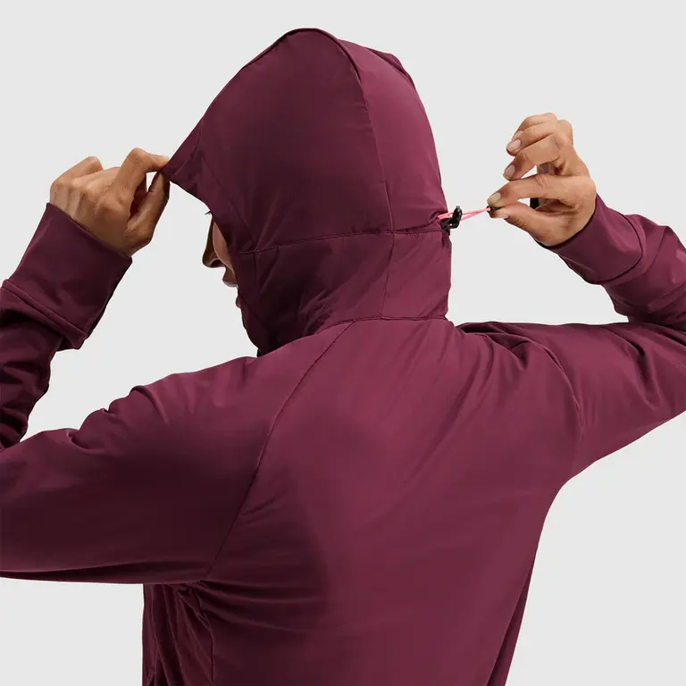 BlackStrap Blackstrap - W's Tribrid Full Zip Cherry