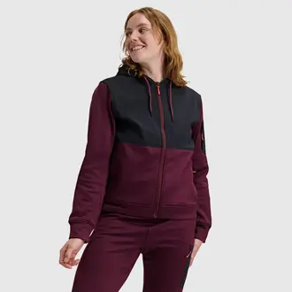 BlackStrap Blackstrap - W's Spectrum Full Zip Cherry