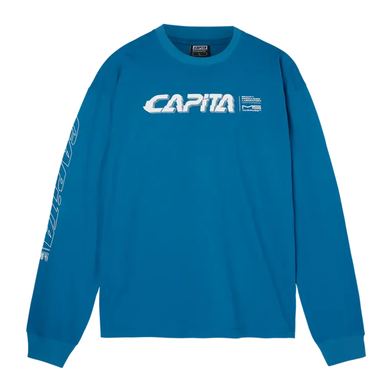 Capita Capita - Gravity Long Sleeve Tee Blue
