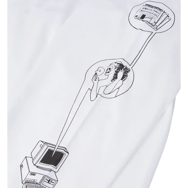 Capita Capita - Computer Long Sleeve Tee White