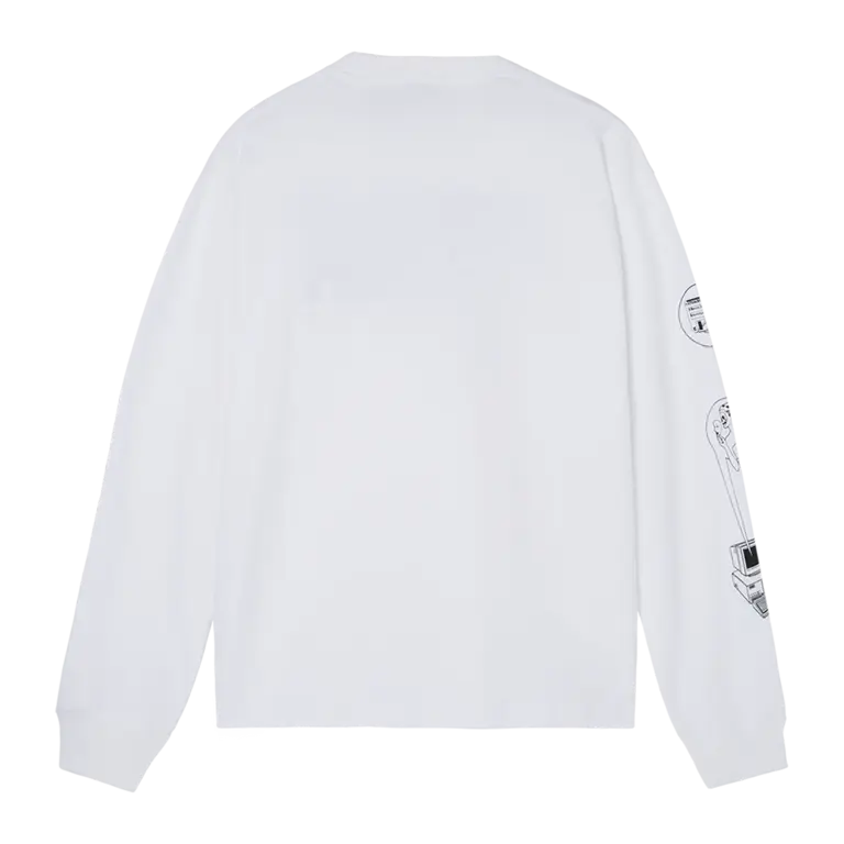 Capita Capita - Computer Long Sleeve Tee White
