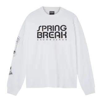 Capita Capita - Computer Long Sleeve Tee White