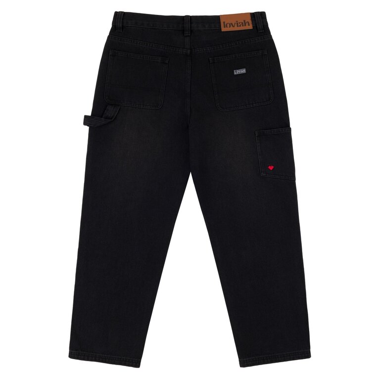Loviah Loviah - Work Denim Pant Black Fade
