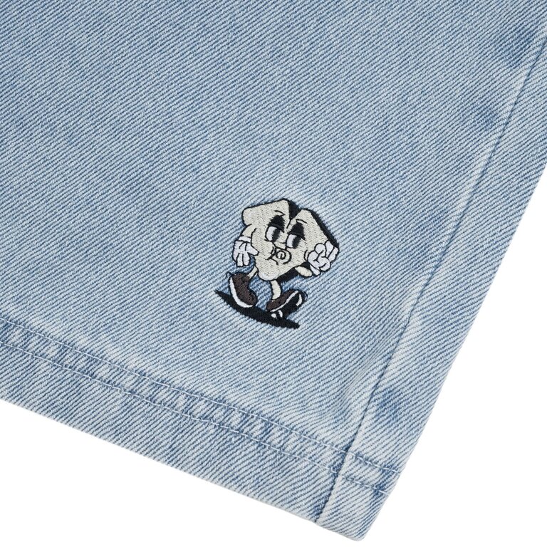 Loviah Loviah - Jhorts White Blue Wash