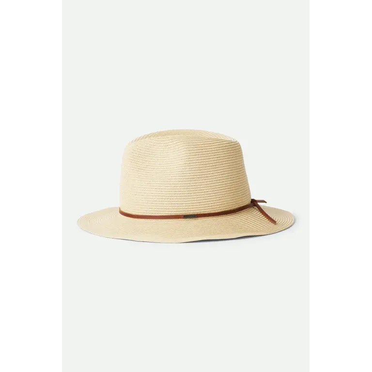 Brixton Brixton - Wesley Straw Packable Fedora