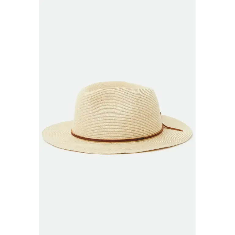 Brixton Brixton - Wesley Straw Packable Fedora