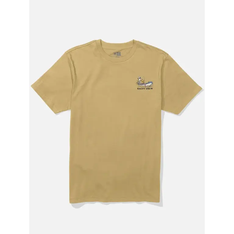 Salty Crew Salty Crew - Down Time SS Tee Mineral Yellow