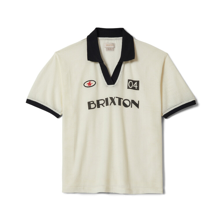 Brixton Brixton - Varsity Tee Off White/Black