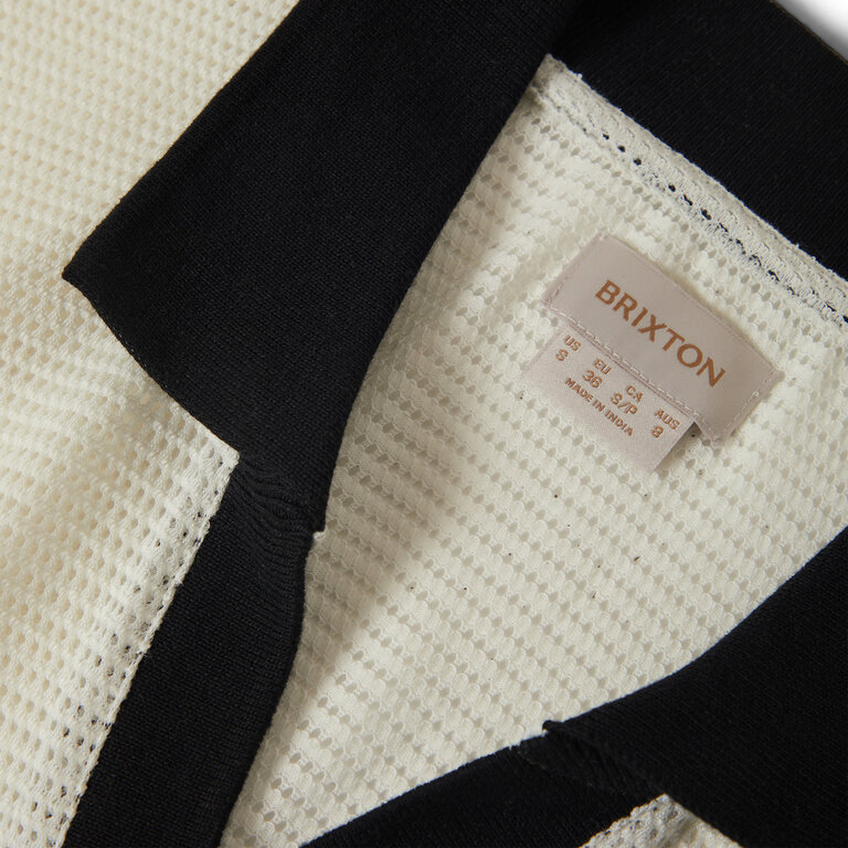 Brixton Brixton - Varsity Tee Off White/Black