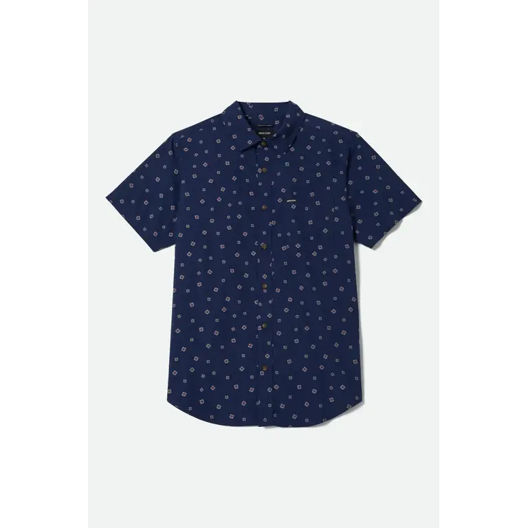 Brixton Brixton - Charter Print S/S WVN