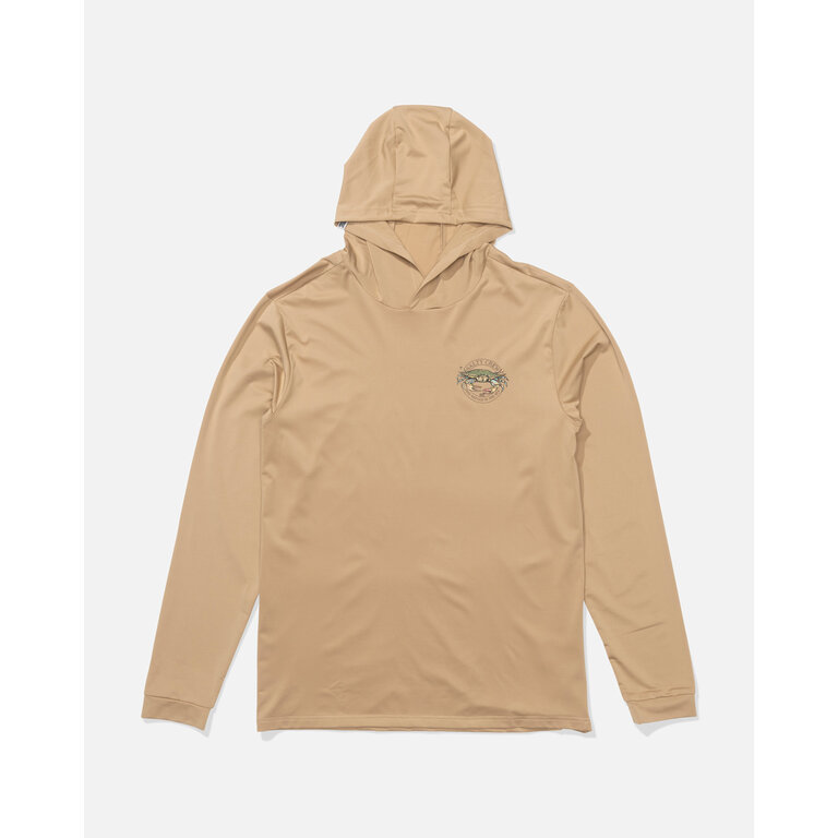 Salty Crew Salty Crew - Jimmy Hooded Sunshirt Khaki