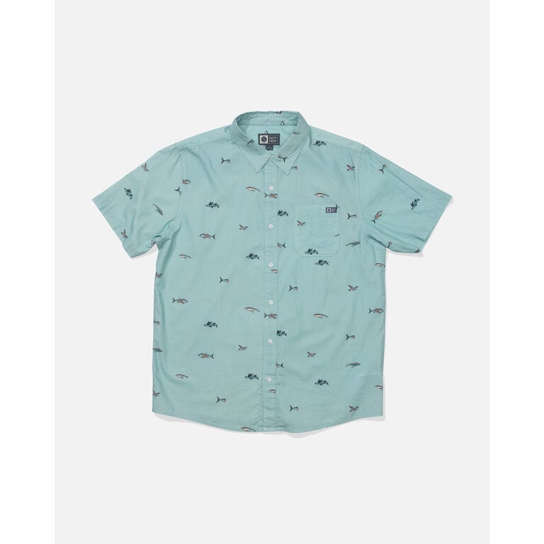 Salty Crew Salty Crew - Crew SS Button Up Seaside