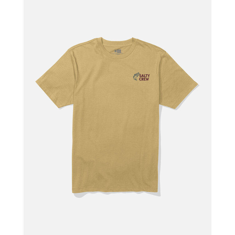 Salty Crew Salty Crew - Bait Shop SS Tee Mineral Yellow