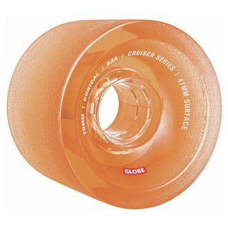 Globe Globe - Conical Cruiser Skate Wheel Clear Amber