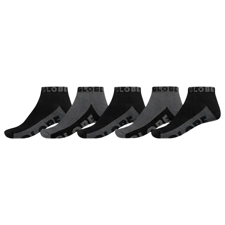 Globe Globe - B/G Ankle Sock 5 Pack