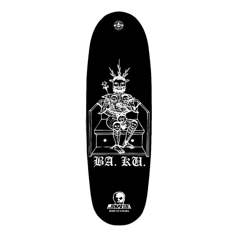 Skull Skates - Ba. Ku Throne Football 10x32.5