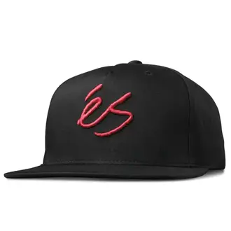 eS Shoes eS - Script Snapback BLK