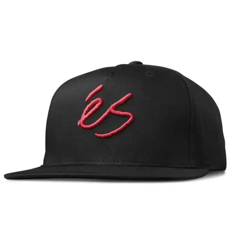 eS Shoes eS - Script Snapback BLK