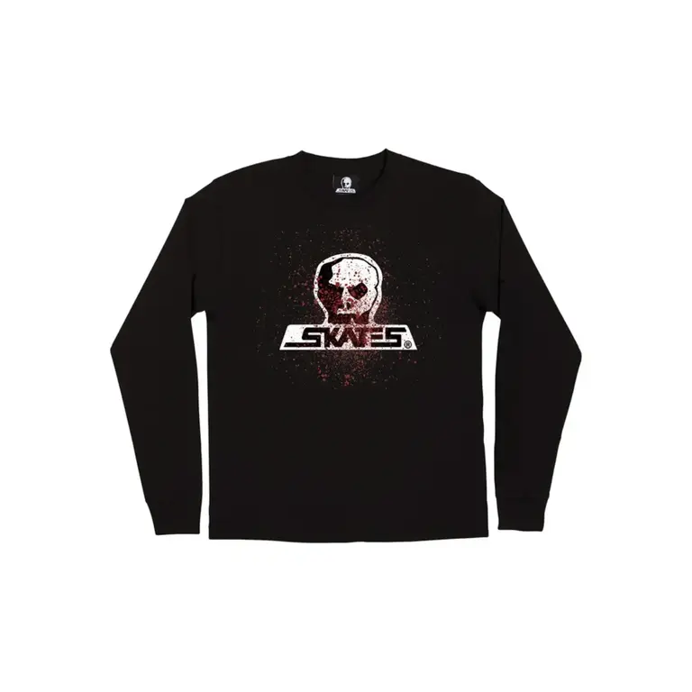 Skull Skates - L/S Give Blood