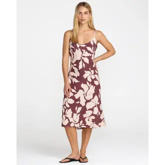 RVCA RVCA - Lets Dance Slip Dress Terra Brown
