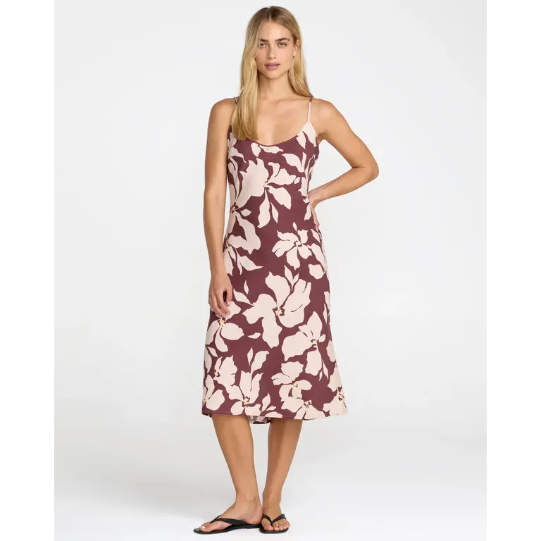 RVCA RVCA - Lets Dance Slip Dress Terra Brown
