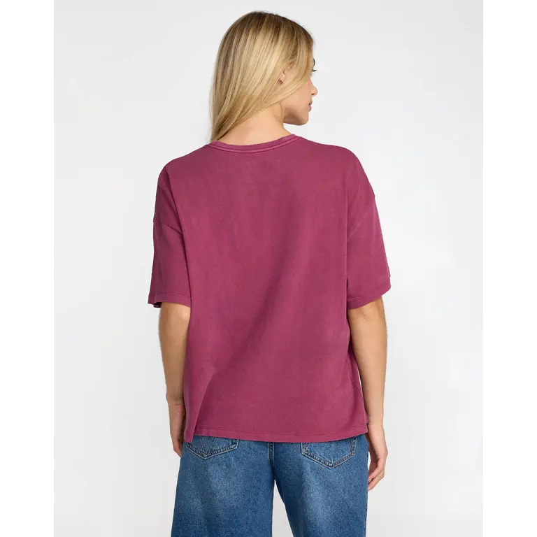 RVCA RVCA - Move On BF Tee Mulberry