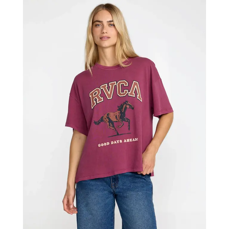 RVCA RVCA - Move On BF Tee Mulberry