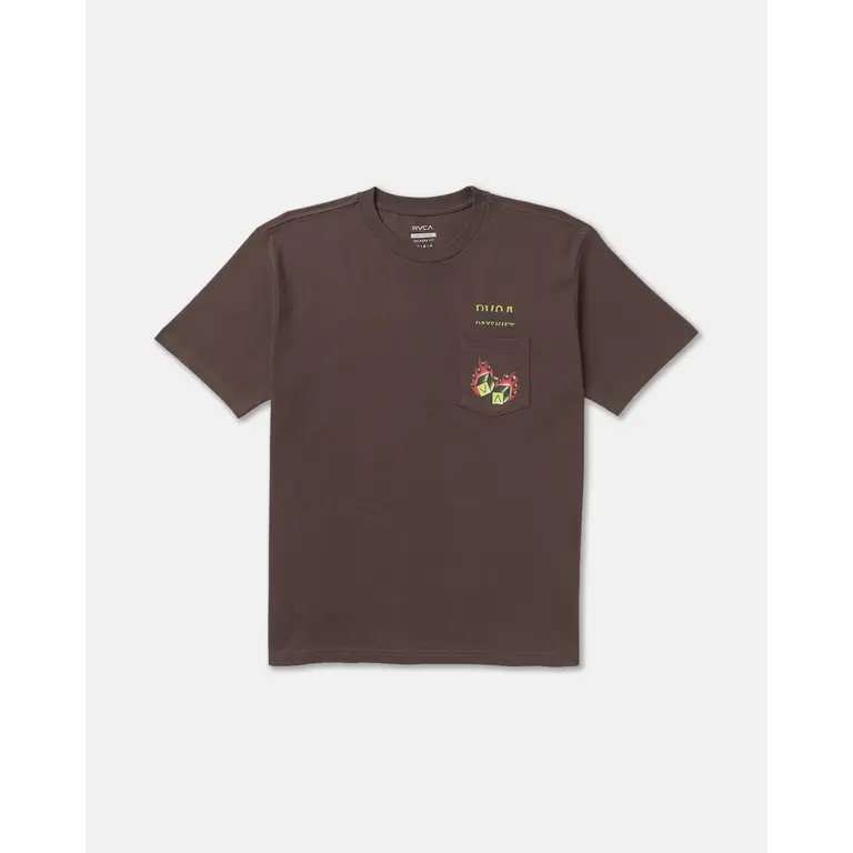 RVCA RVCA - HOT DICE SS MOCHA