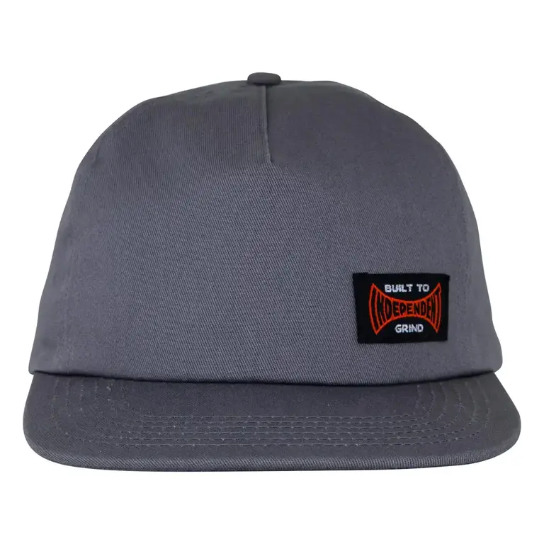 Independent Indy - Built To Grind Snapback Charcoal