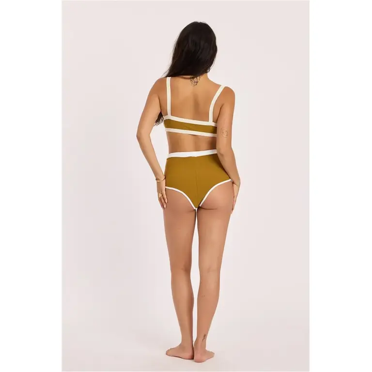 Sisstr Sisstr - Rising Tides High Waist Short Swim Bottom