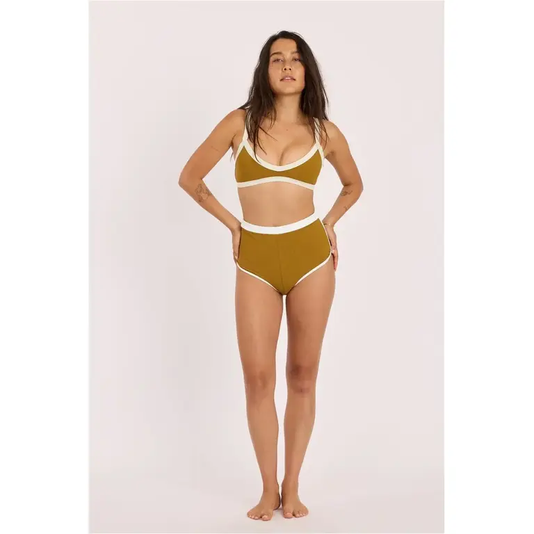 Sisstr Sisstr - Rising Tides High Waist Short Swim Bottom