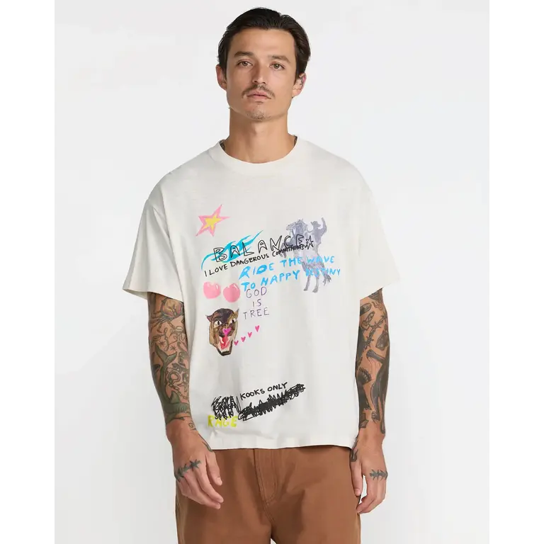 RVCA RVCA - Ride The Wave Hemp SS