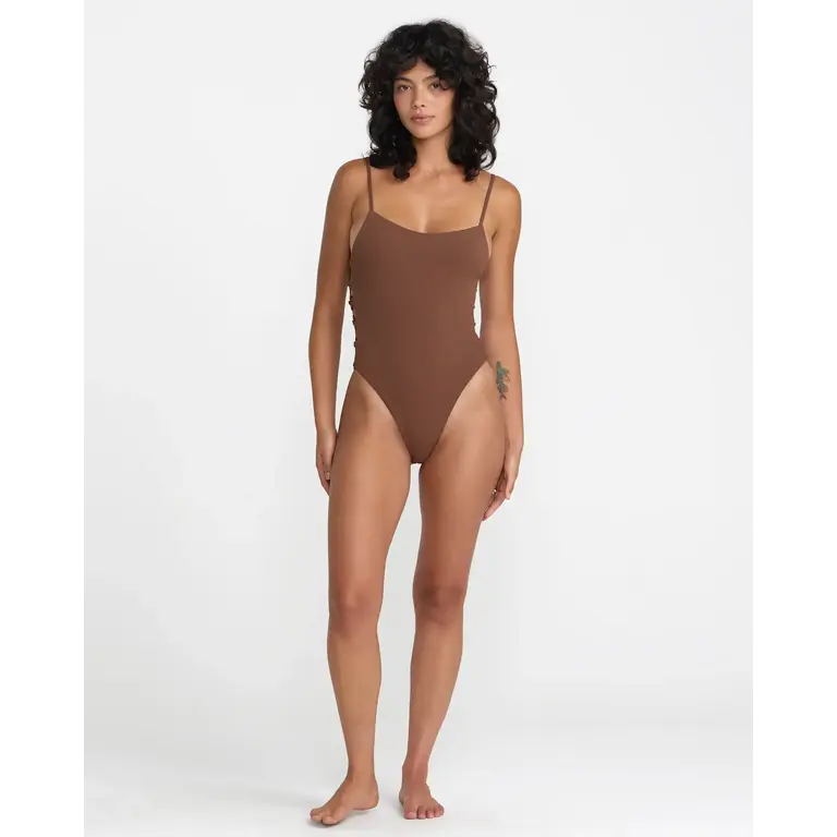 RVCA RVCA - Crinkle Side Ring Swimsuit