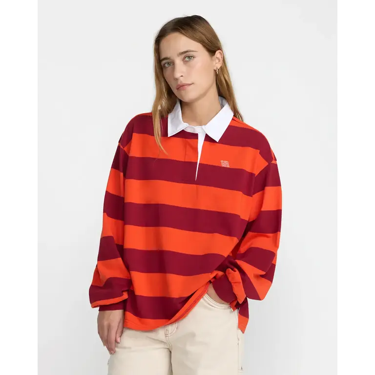 RVCA RVCA -  W's Academy LS Rugby Brick