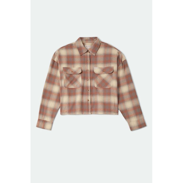 Brixton Brixton - W's Bowery  Crop L/S Overshirt