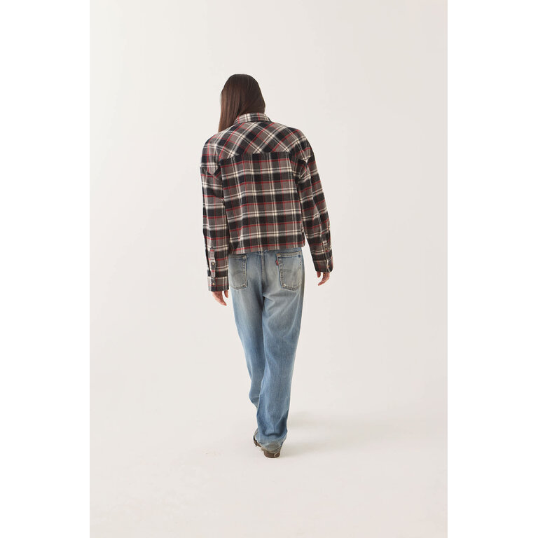Brixton Brixton - W's Bowery  Crop L/S Overshirt
