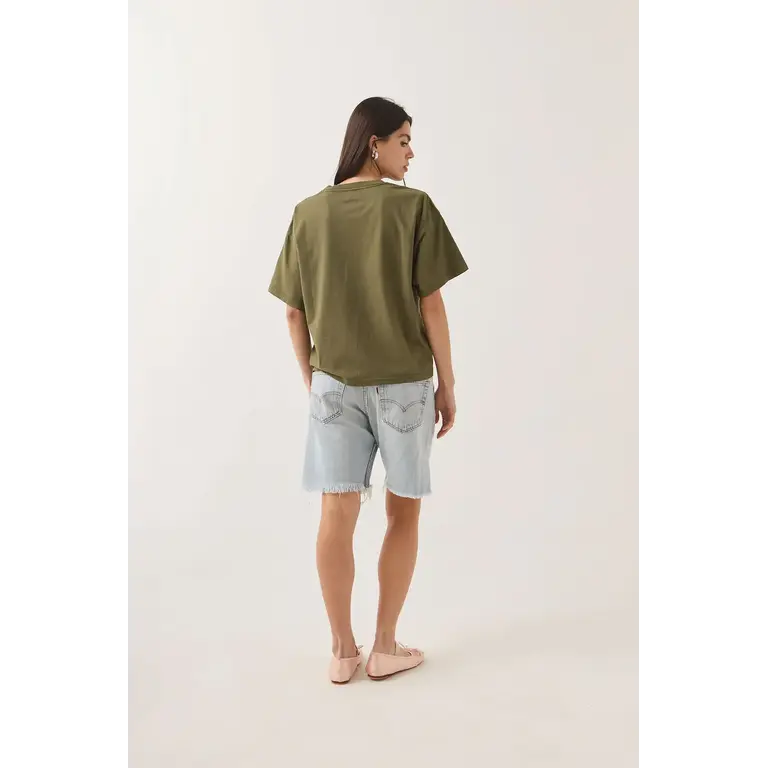 Brixton Brixton - W's Your Destination Awaits Boxy Crop Top