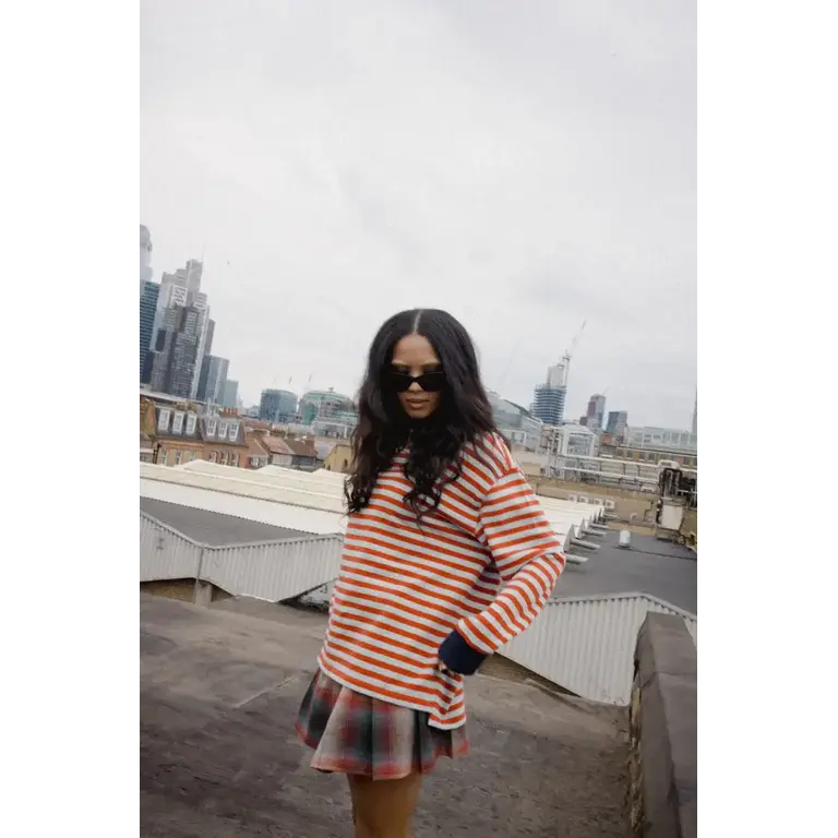 Brixton Brixton - W's Your Destination Awaits Boxy Crop Top