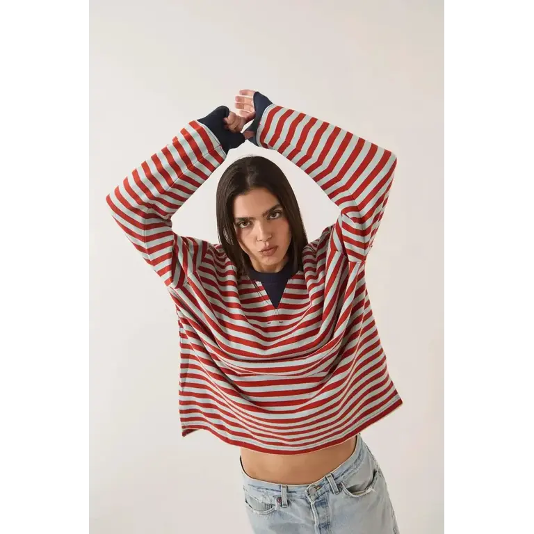 Brixton Brixton - W's Your Destination Awaits Boxy Crop Top