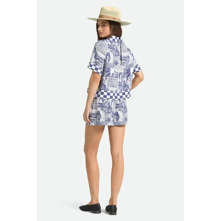 Brixton Brixton - W's The O Mar Button Down S/S Wove