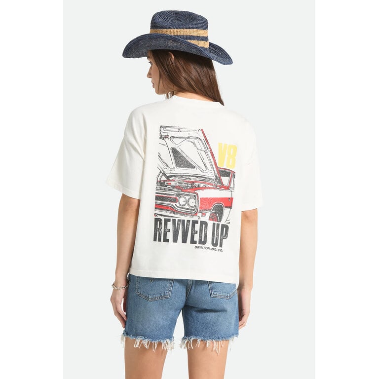 Brixton Brixton - W's Revved Up Boxy Crew Tee