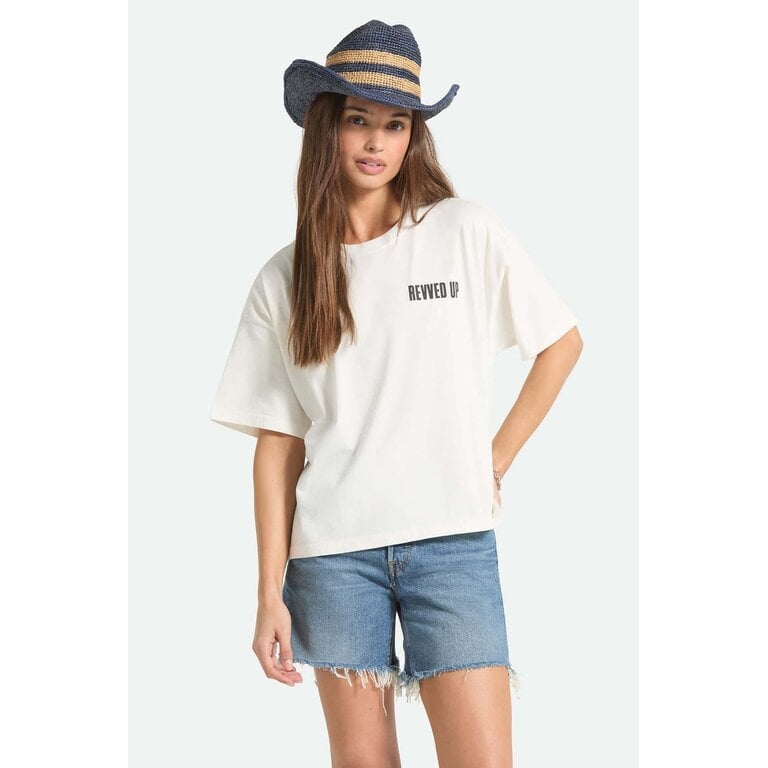 Brixton Brixton - W's Revved Up Boxy Crew Tee