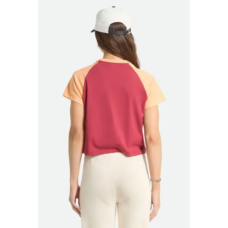 Brixton Brixton - Swallow Sky Cropped Raglan