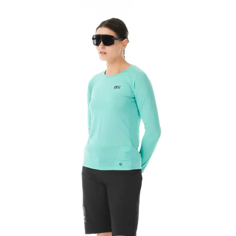 Picture Organic Picture -  W Acaras LS Tech Tee Wasabi