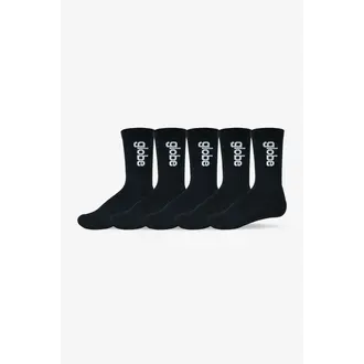 Globe Globe - OG Vert Logo Hi Crew Sock 5 Pack