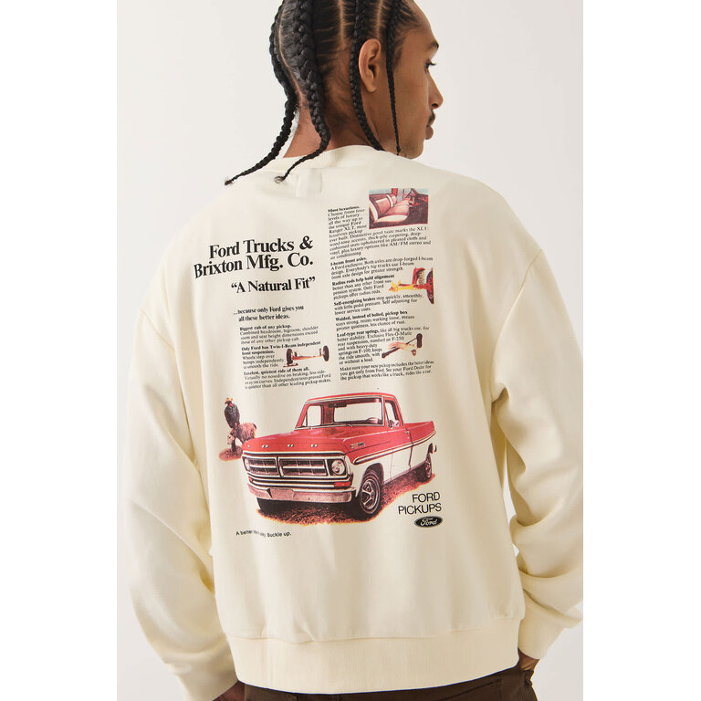 Brixton Brixton - Ford 71 Pickup Crew Fleece